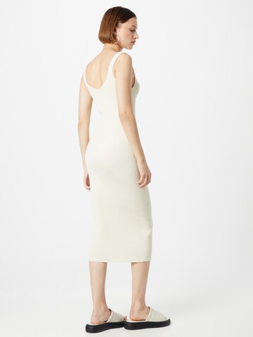 Gina Tricot Knitted dress in White