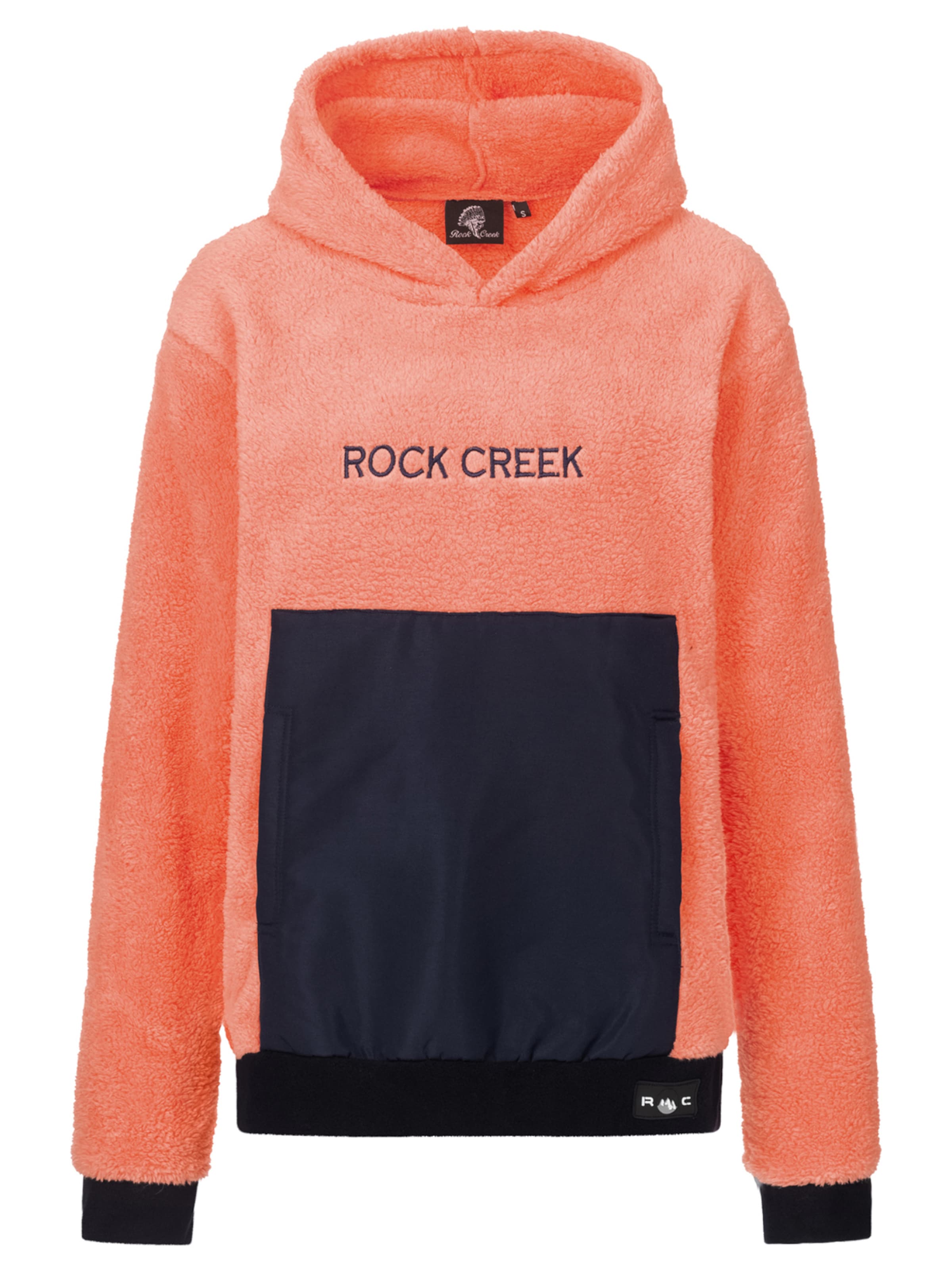 Rock Creek Sweatshirt in Orange: Vorderseite