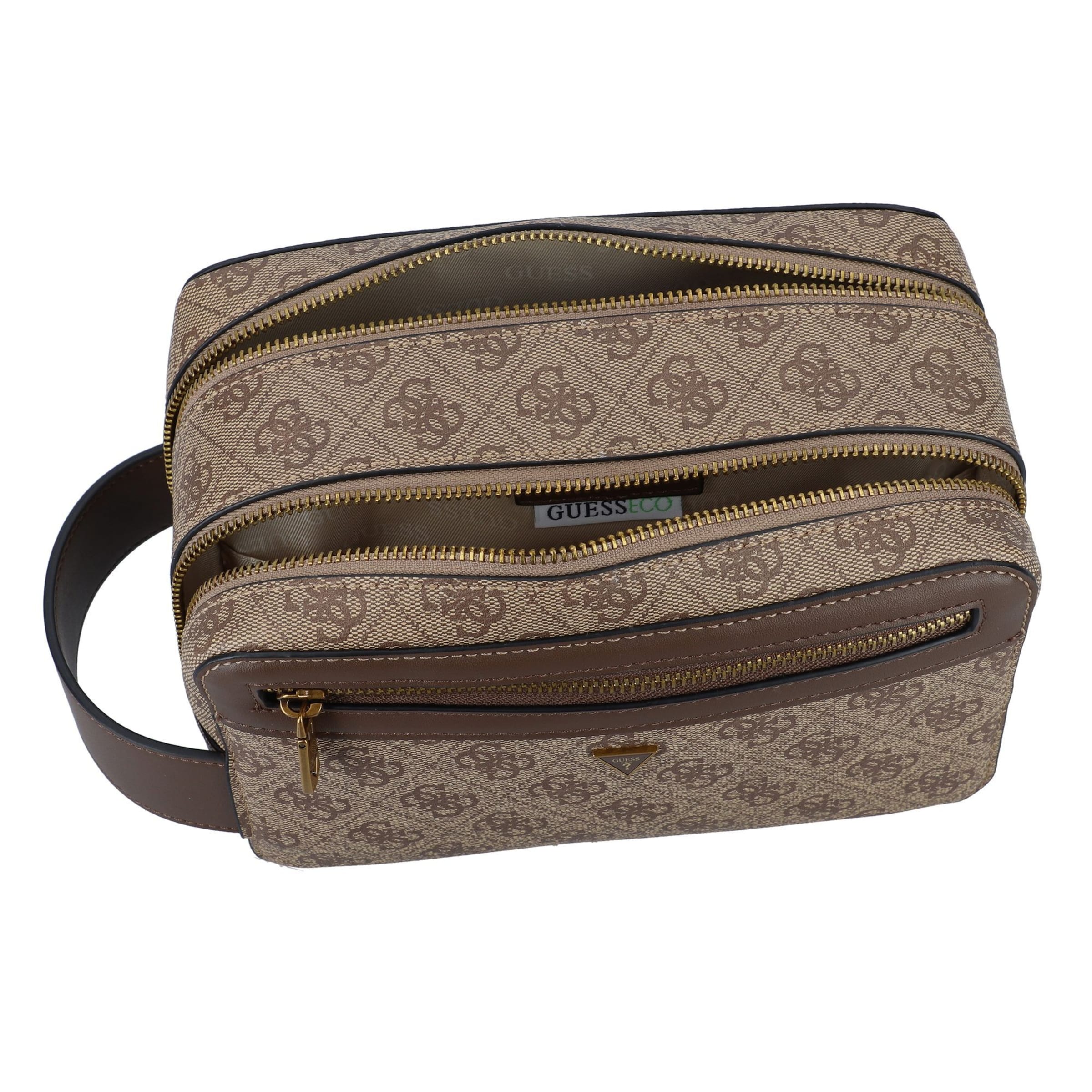 GUESS Kulturtasche 'Losanna' in Braun