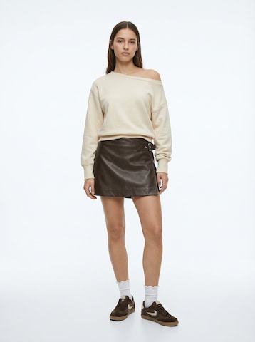 studioselect Tréning póló 'Line' - barna