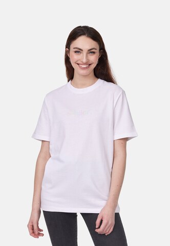 smiler. Shirt 'laugh.' in Weiß