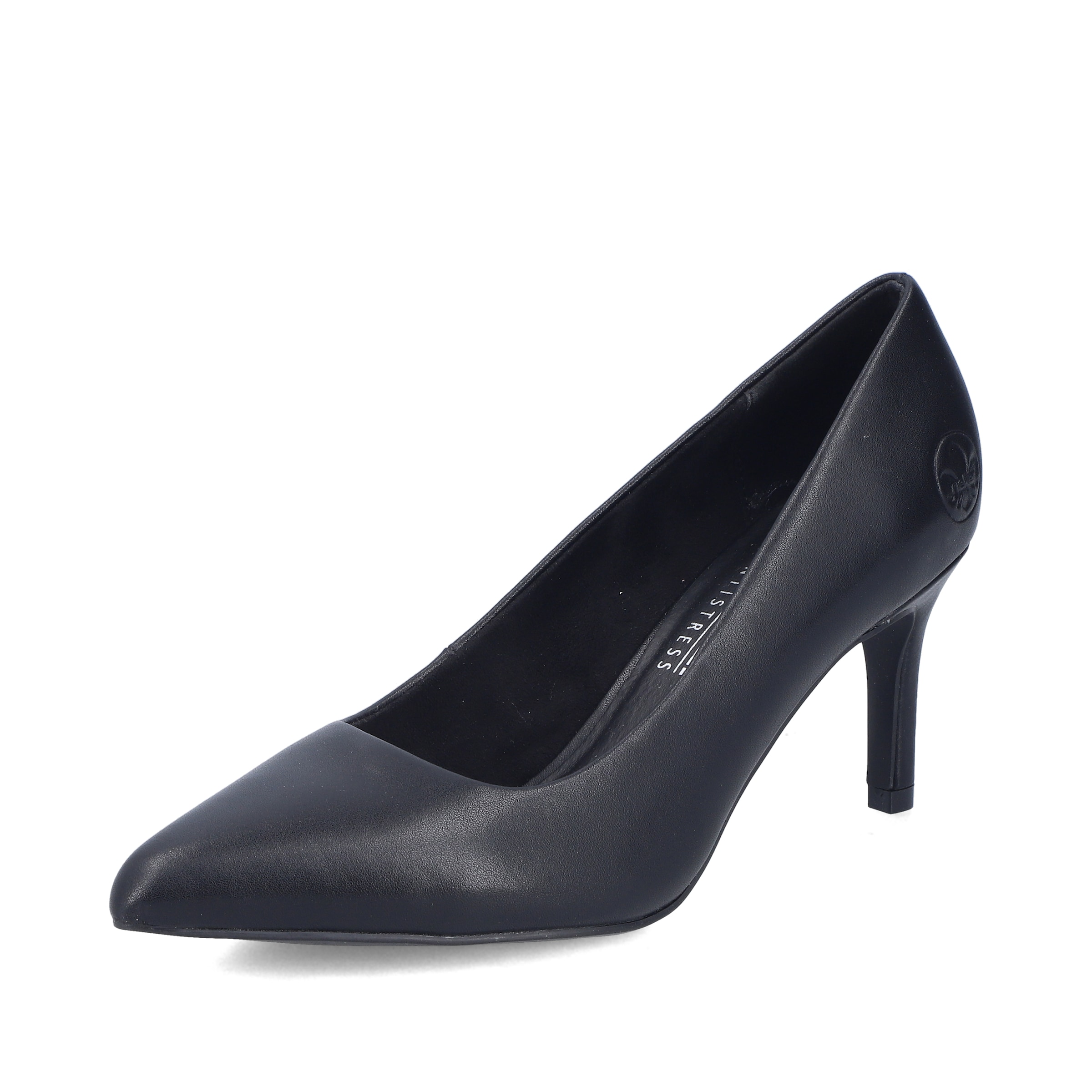 Escarpins Rieker en noir : devant