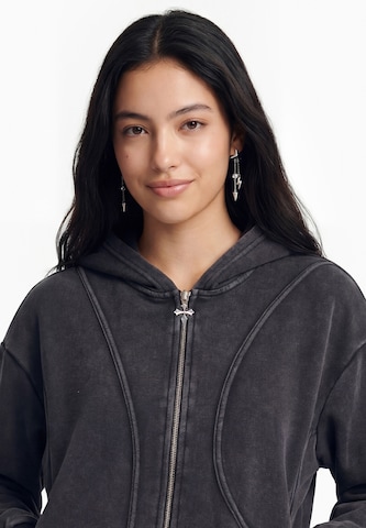 Veste de survêtement myMo ROCKS en gris