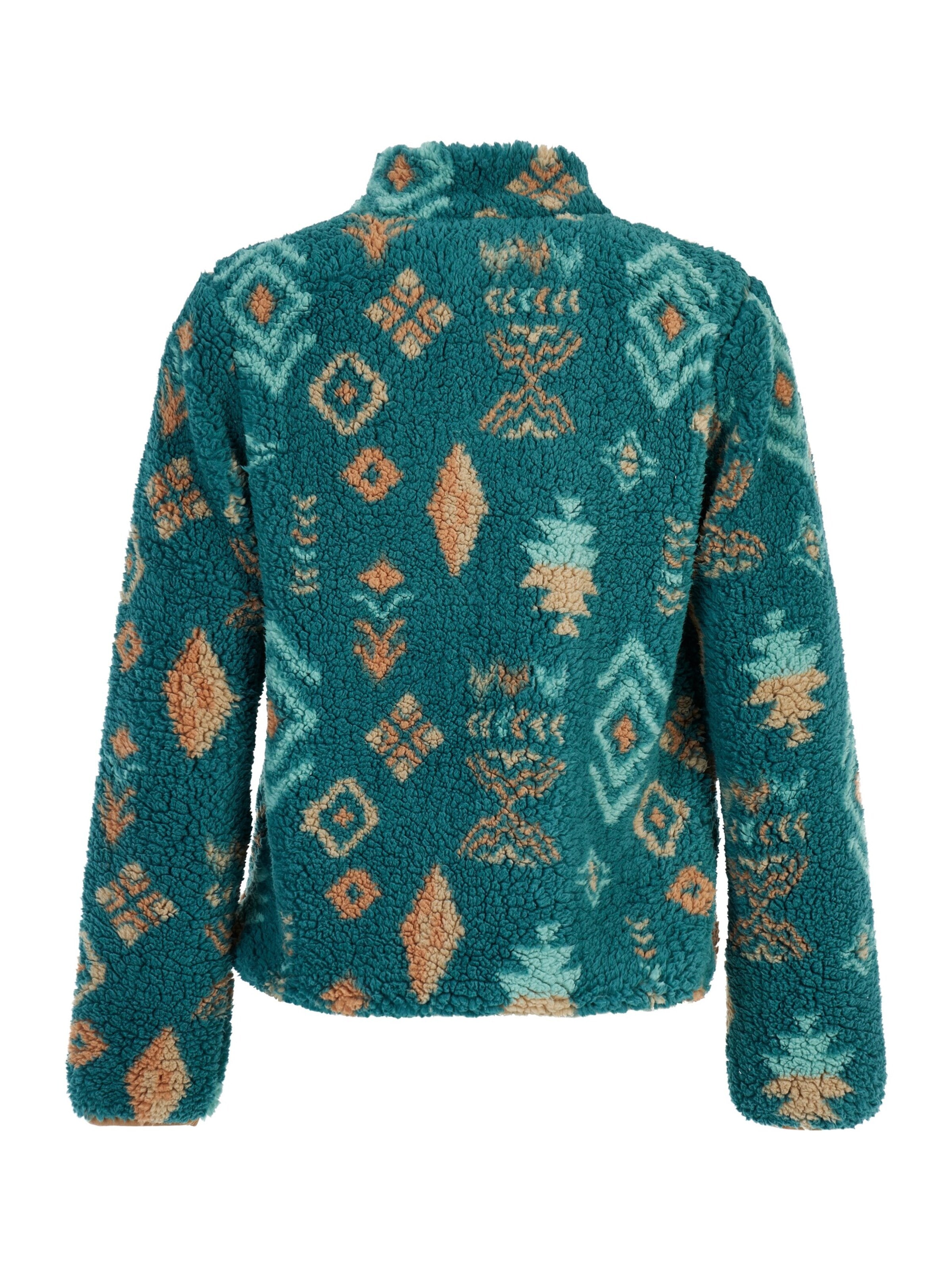 PROTEST Fleece jas 'PRTAdele' in Blauw