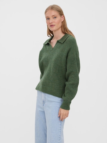 VERO MODA Sweater 'OLINA' in Green: front