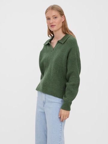 VERO MODA Pullover 'OLINA' in Grün: predná strana