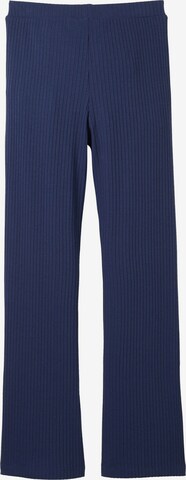 TOM TAILOR Flared Leggings in Blau