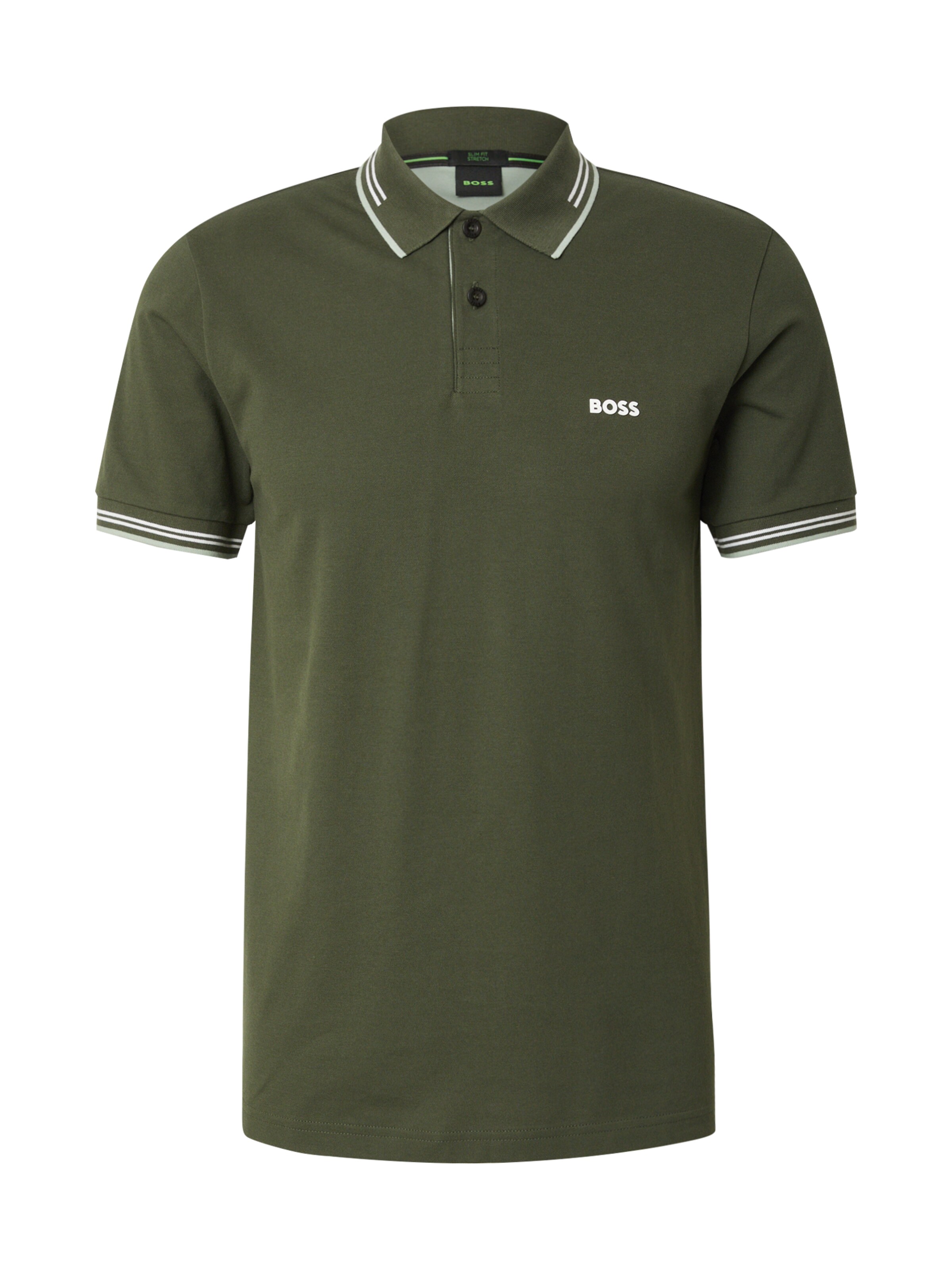 BOSS Shirt 'Paul' in Green: front