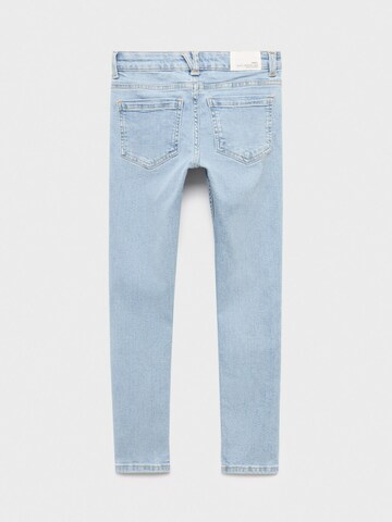 MANGO KIDS Skinny Džíny – modrá