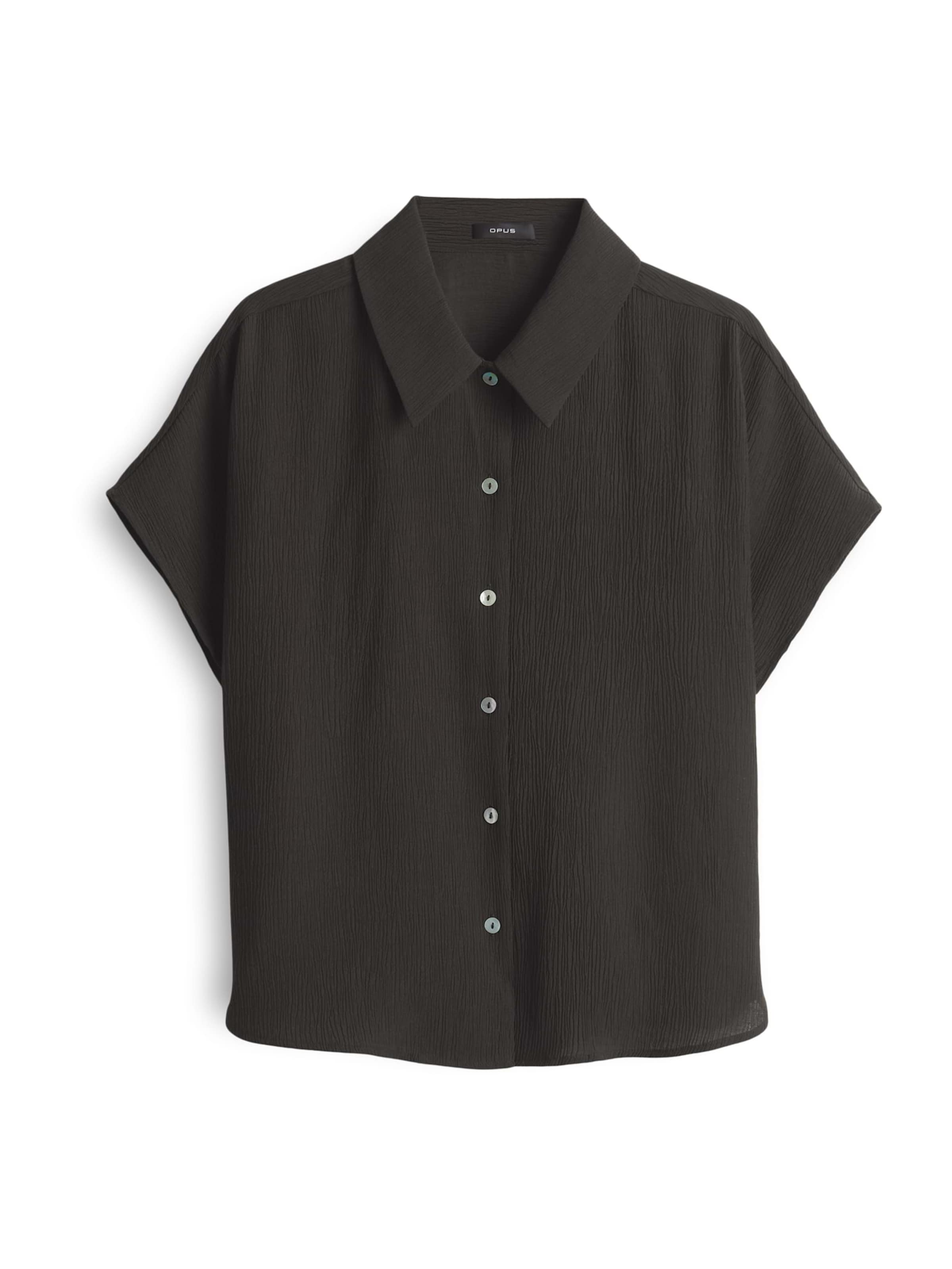 OPUS - Blusa 'Fasinga' en marrón: frente