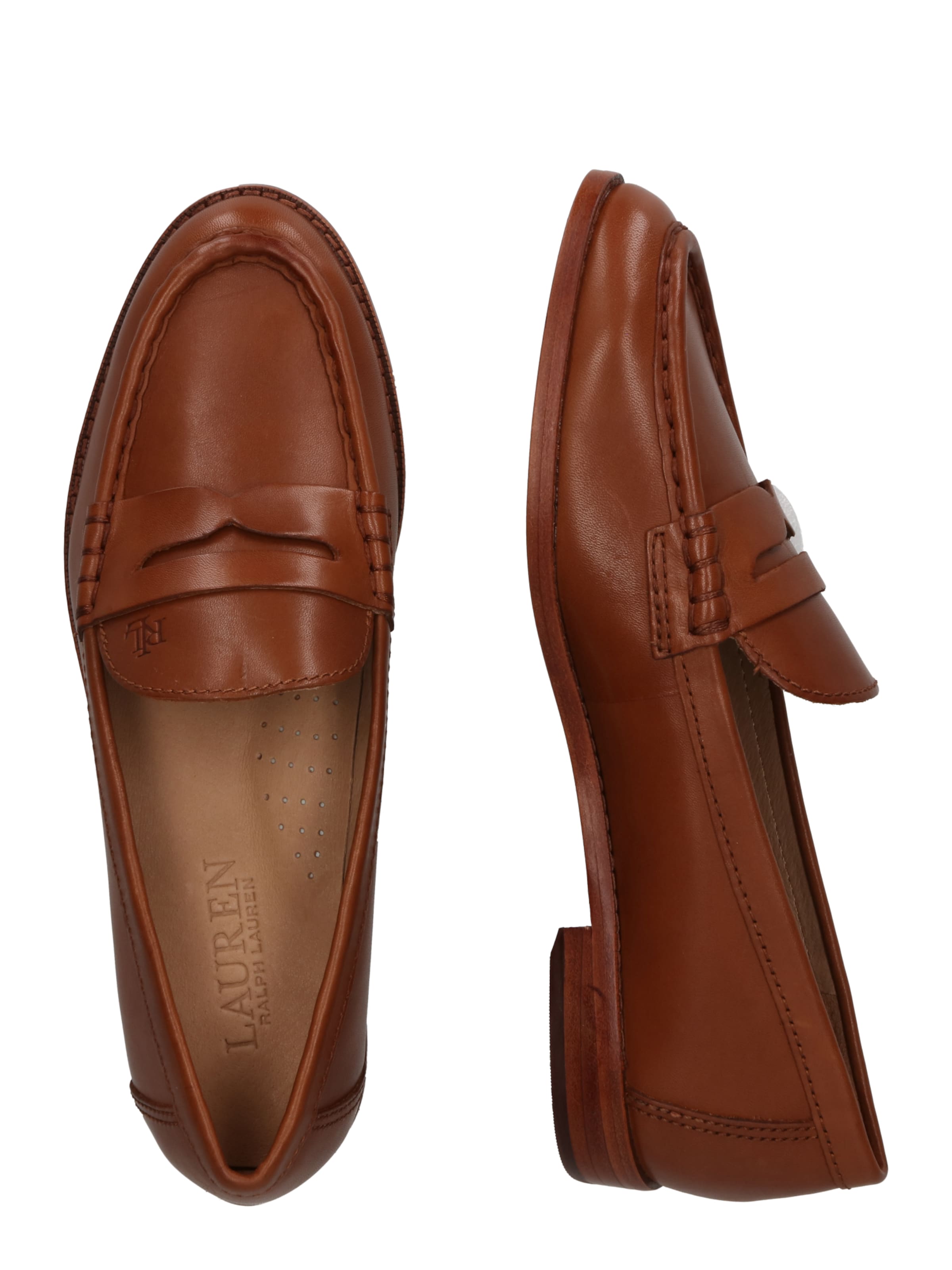 Lauren Ralph Lauren Slip-ons in Brown