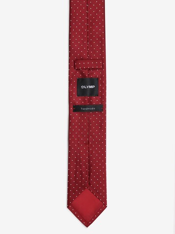 OLYMP Tie in Red