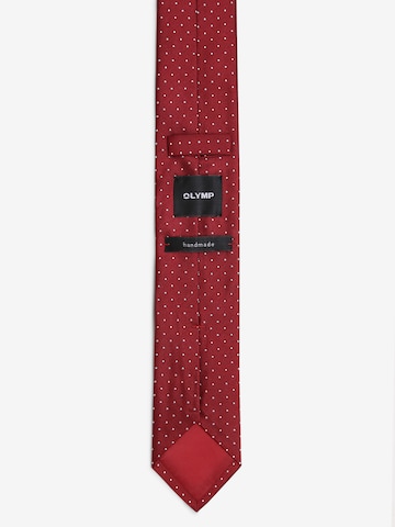 Cravate OLYMP en rouge