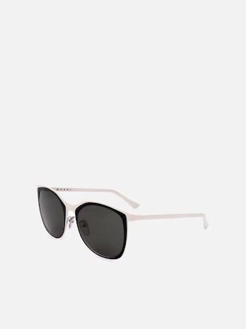 Occhiali da sole 'Marni ME102S Ice/black 53/20/135 Women Sunglasses' di Marni in bianco