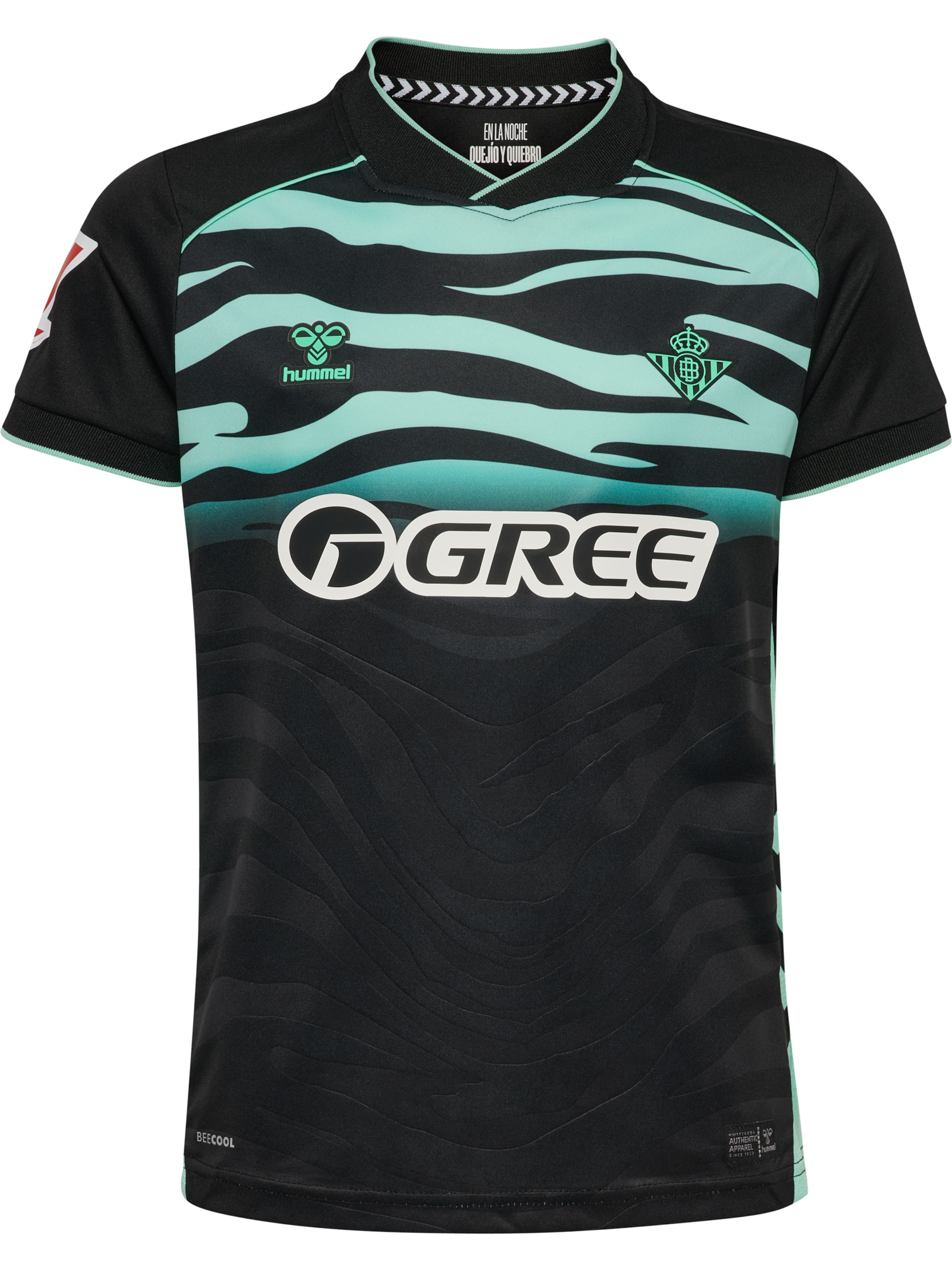 Hummel Functioneel shirt in Zwart: voorkant