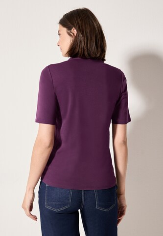 CECIL Poloshirt in Lila
