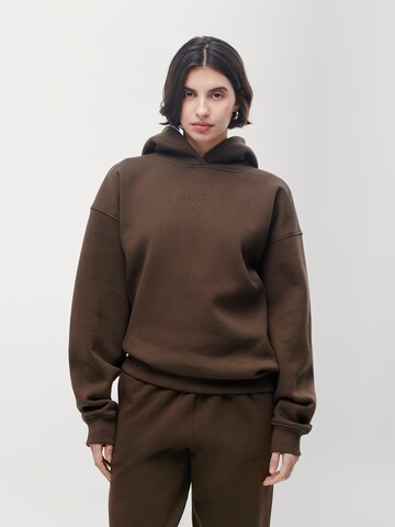 LeGer by Lena Gercke Majica 'Abby' | rjava barva: sprednja stran
