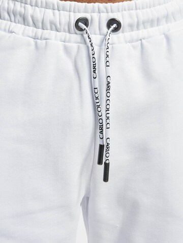 Urban Classics Regular Pants 'Carlo Colucci' in White