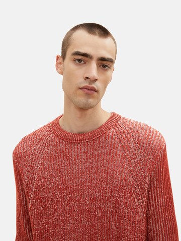 TOM TAILOR Pullover in Rot