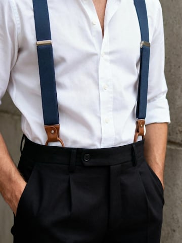 Trendhim Suspenders 'Rick' in Blue