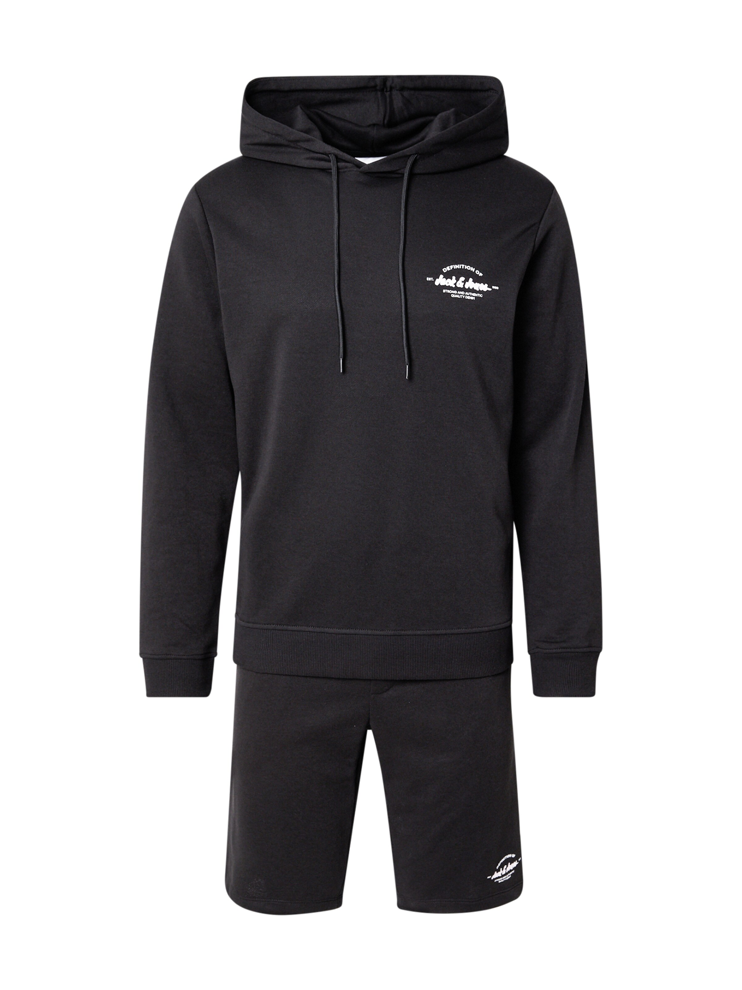 JACK & JONES Jooksudress 'JJBRANDON', värv must: eest vaates