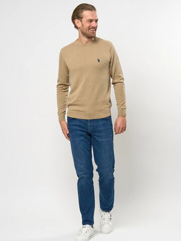 U.S. POLO ASSN. Pullover 'Adair' i beige