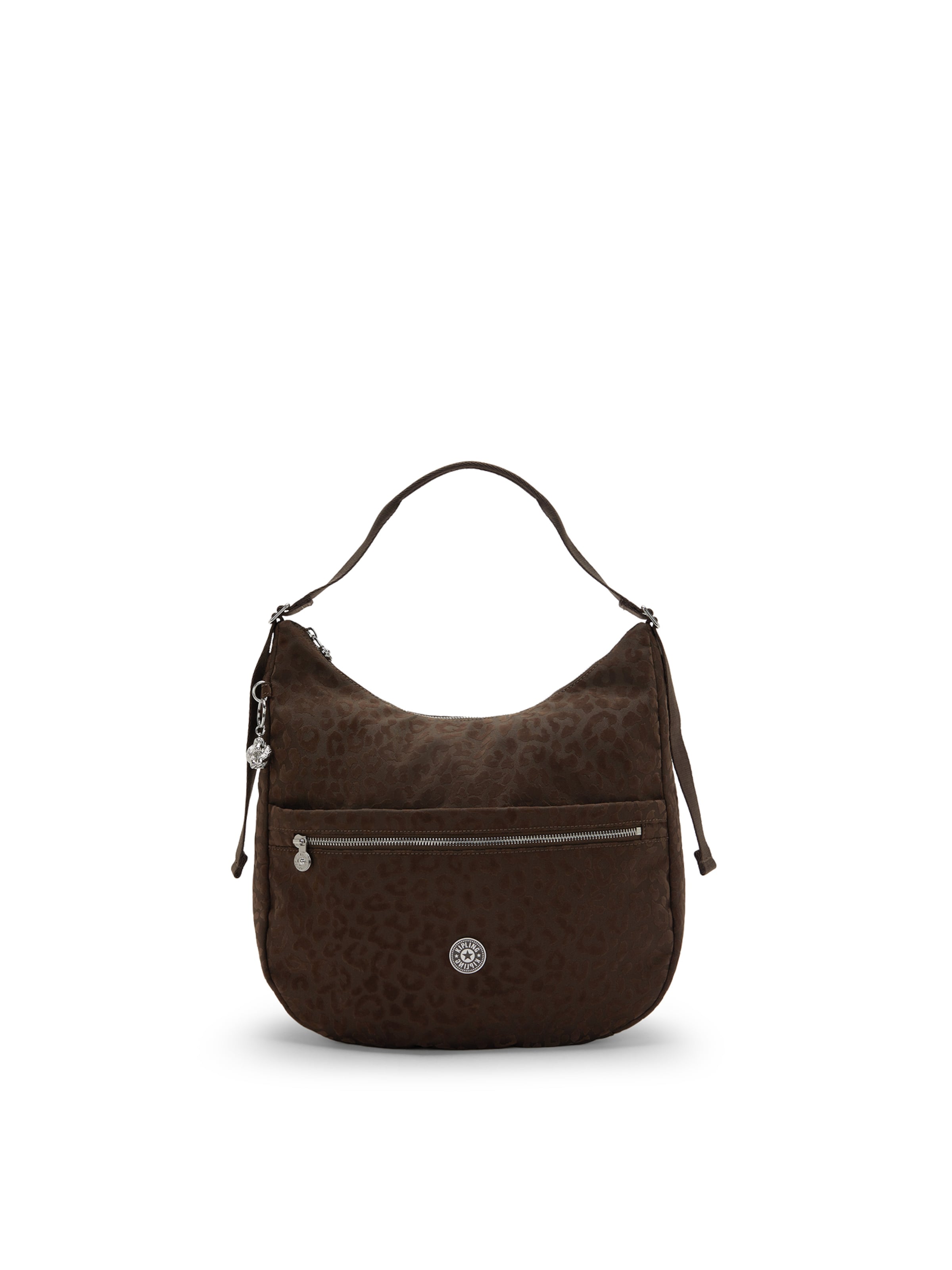 KIPLING - Bolso de hombro 'Khloe Leo' en marrón: frente