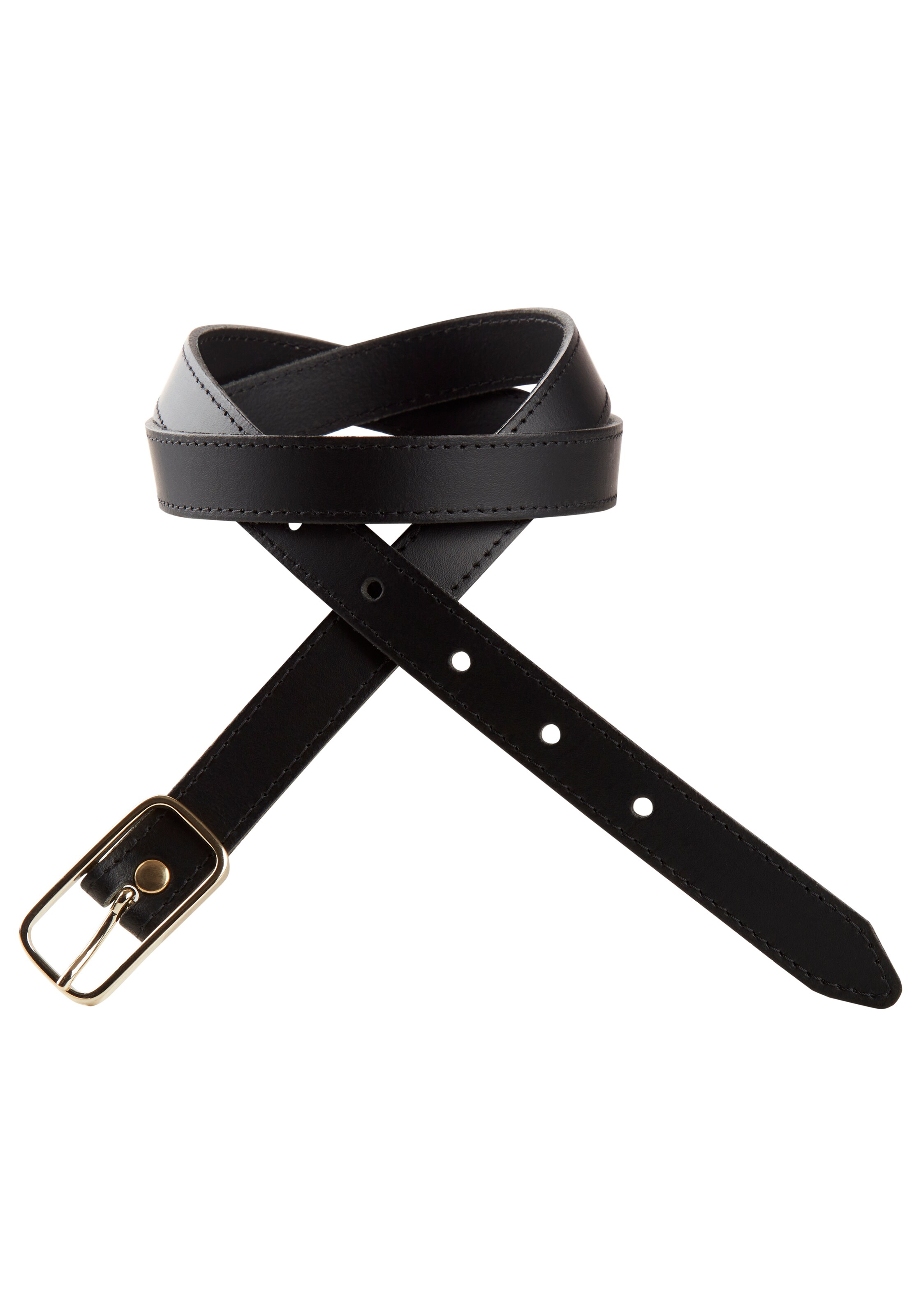 LAURA SCOTT Gürtel in Schwarz: Vorderseite