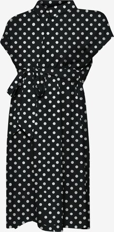 Vero Moda Maternity - Vestido camisero 'VMMNEWHALLIE' en negro: frente