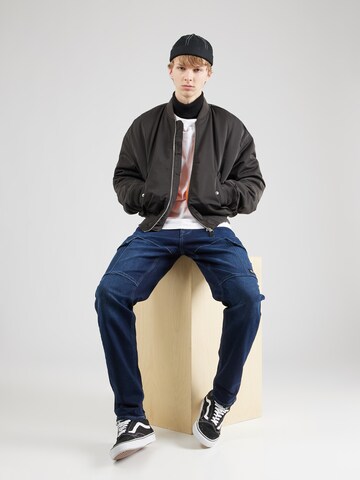 Tapered Jeans cargo 'Thunder' di BLEND in blu