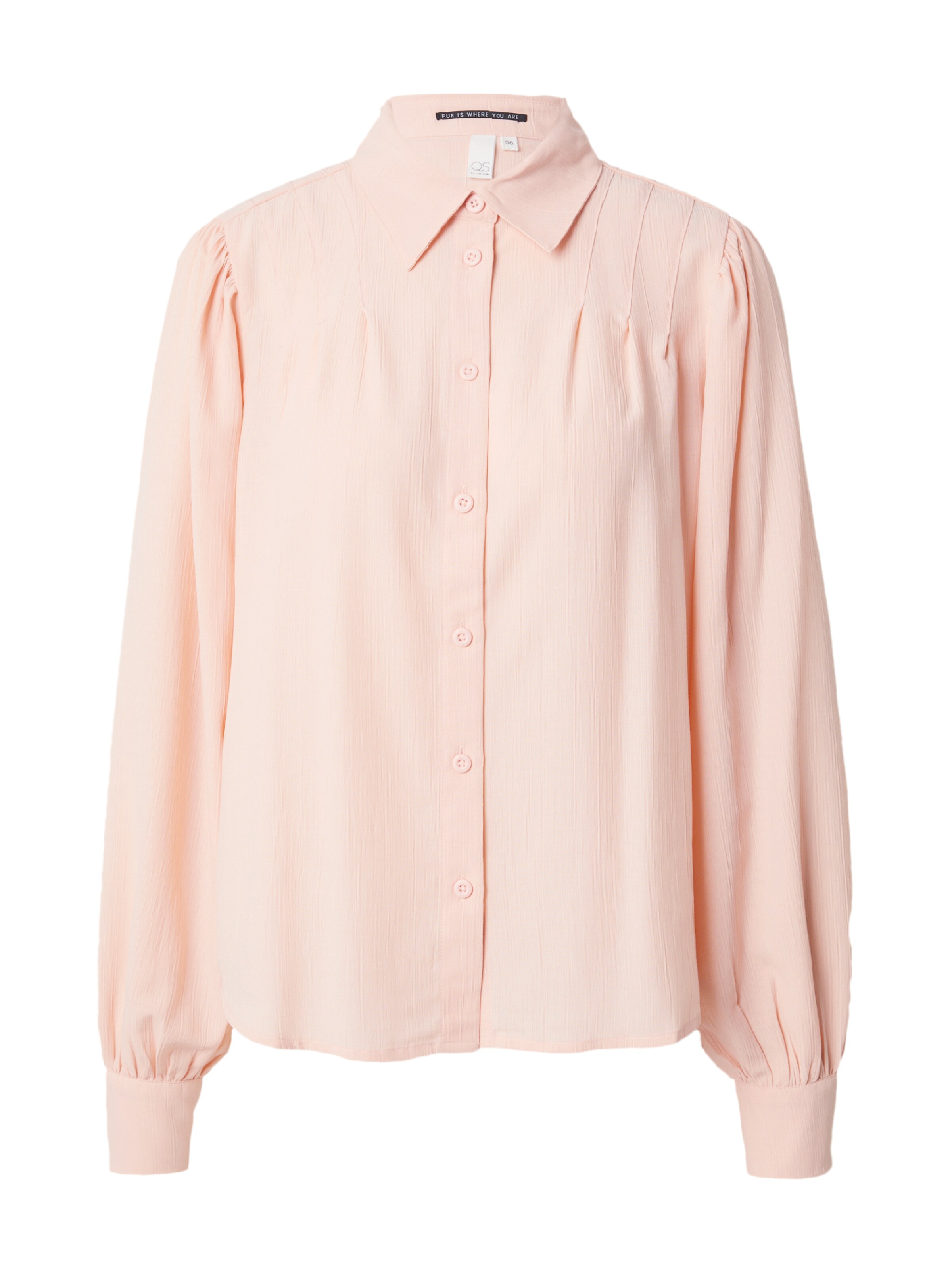 QS Bluse i orange: forside