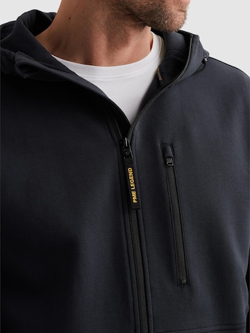 PME Legend - Sudadera 'PME LEGEND - Sweat jacket with hood and chest pocket' en azul
