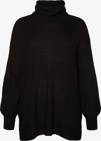 Vero Moda Curve Pullover 'SAYLA' in Schwarz: predná strana