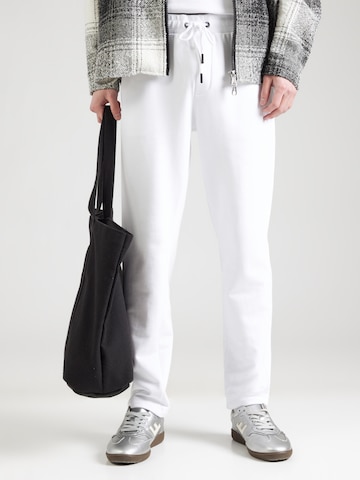 Karl Lagerfeld Normální Kalhoty – bílá: přední strana