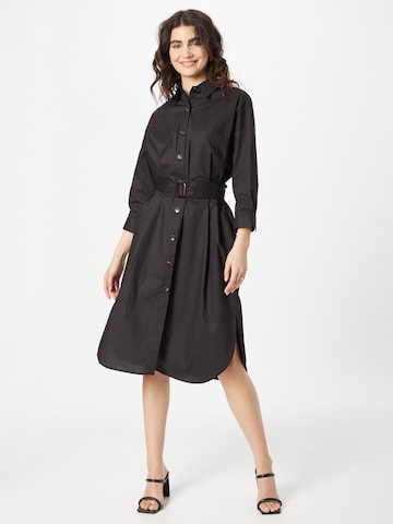 Robe-chemise 'CIETTARA' CINQUE en noir : devant