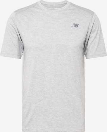 new balance Performance shirt in Grey: front