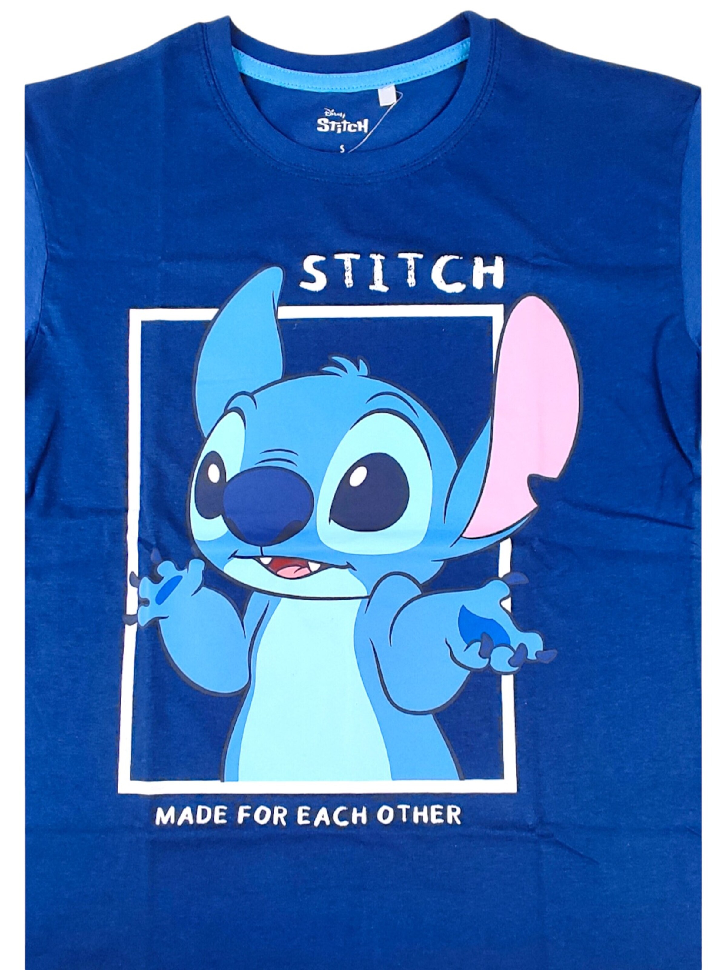 Disney Lilo & Stitch Shirt 'Stitch' in Blue