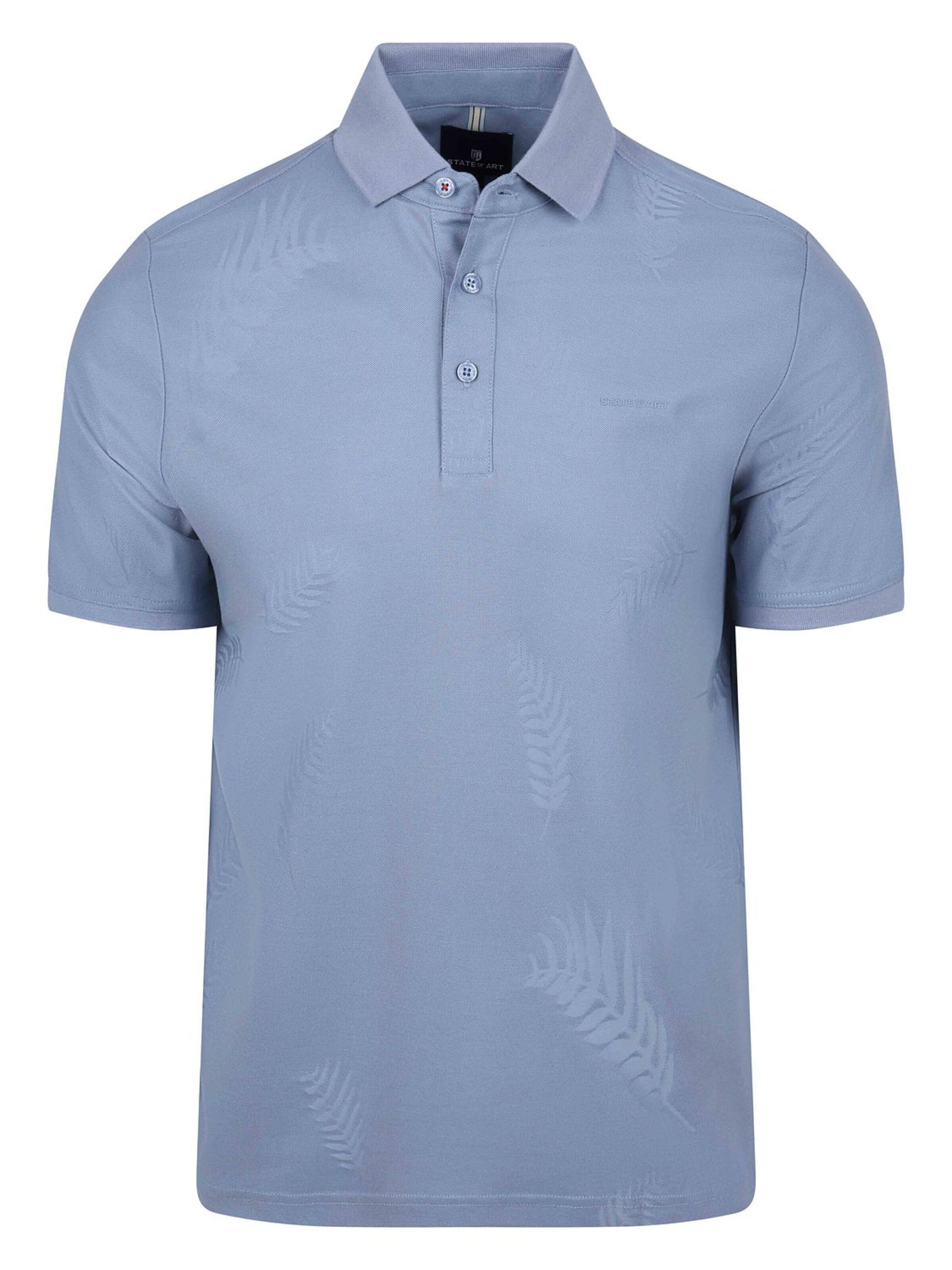State of Art Shirt‌‌ in Blau: Vorderseite