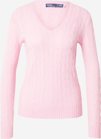 Polo Ralph Lauren Пуловер 'KIMBERLY' в розово: отпред