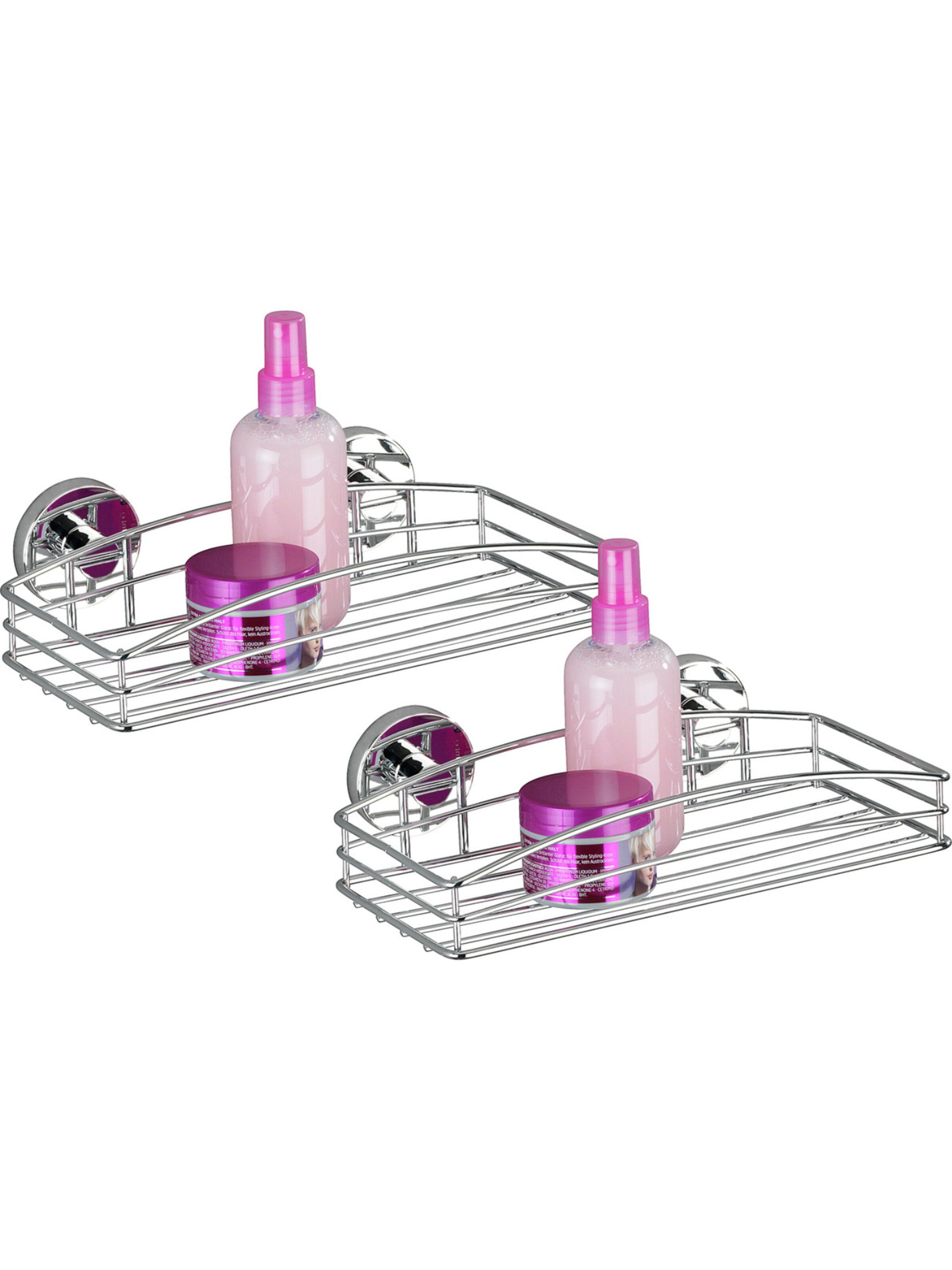 Wenko Shower Accessories in Transparent