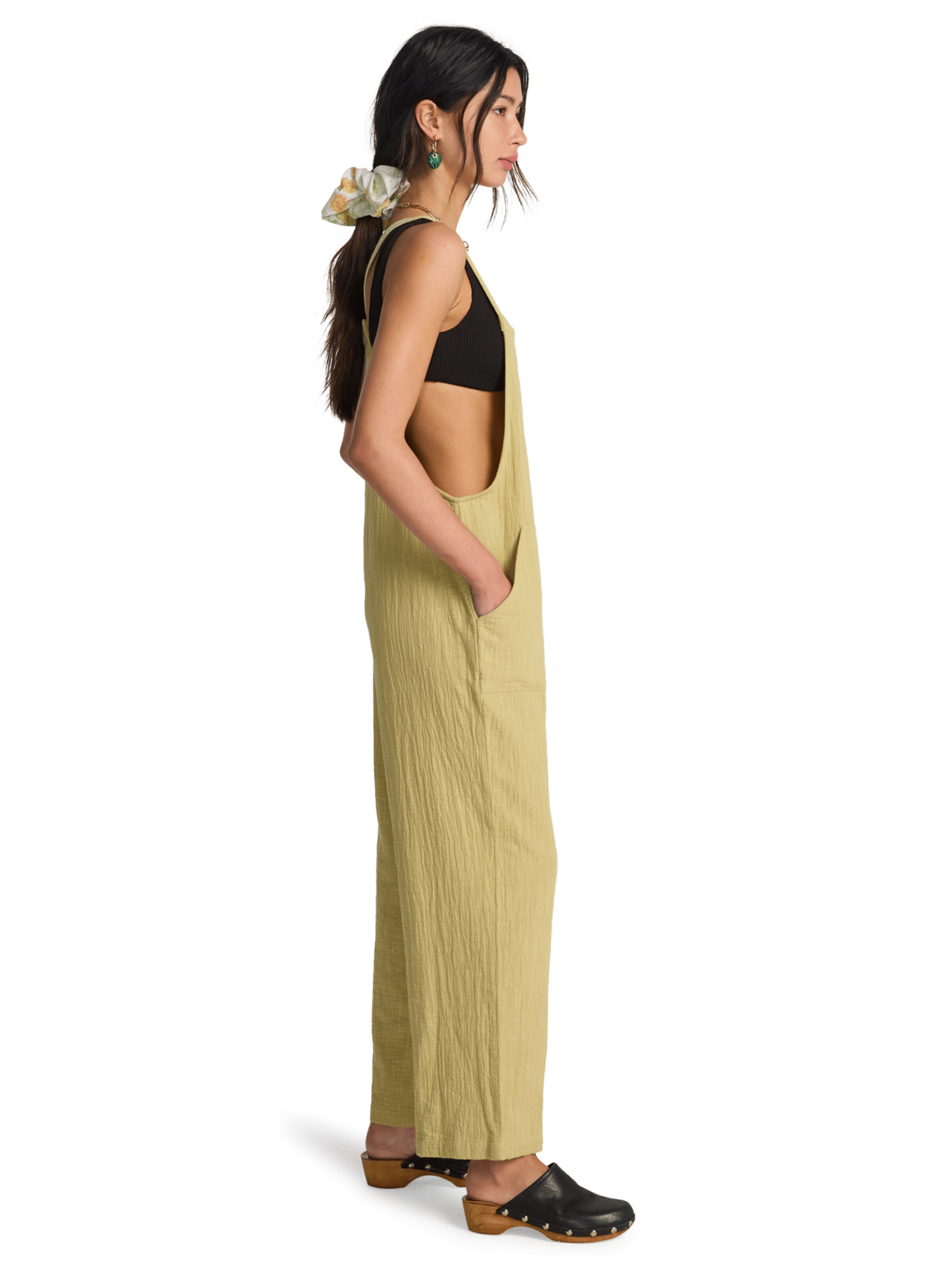 BILLABONG Regular Overalls 'Pacific Time' in Beige