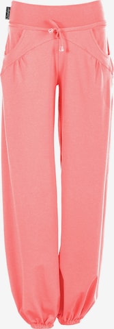 Winshape Свободный крой Спортивные штаны 'WTE3' в Оранжевый: спереди