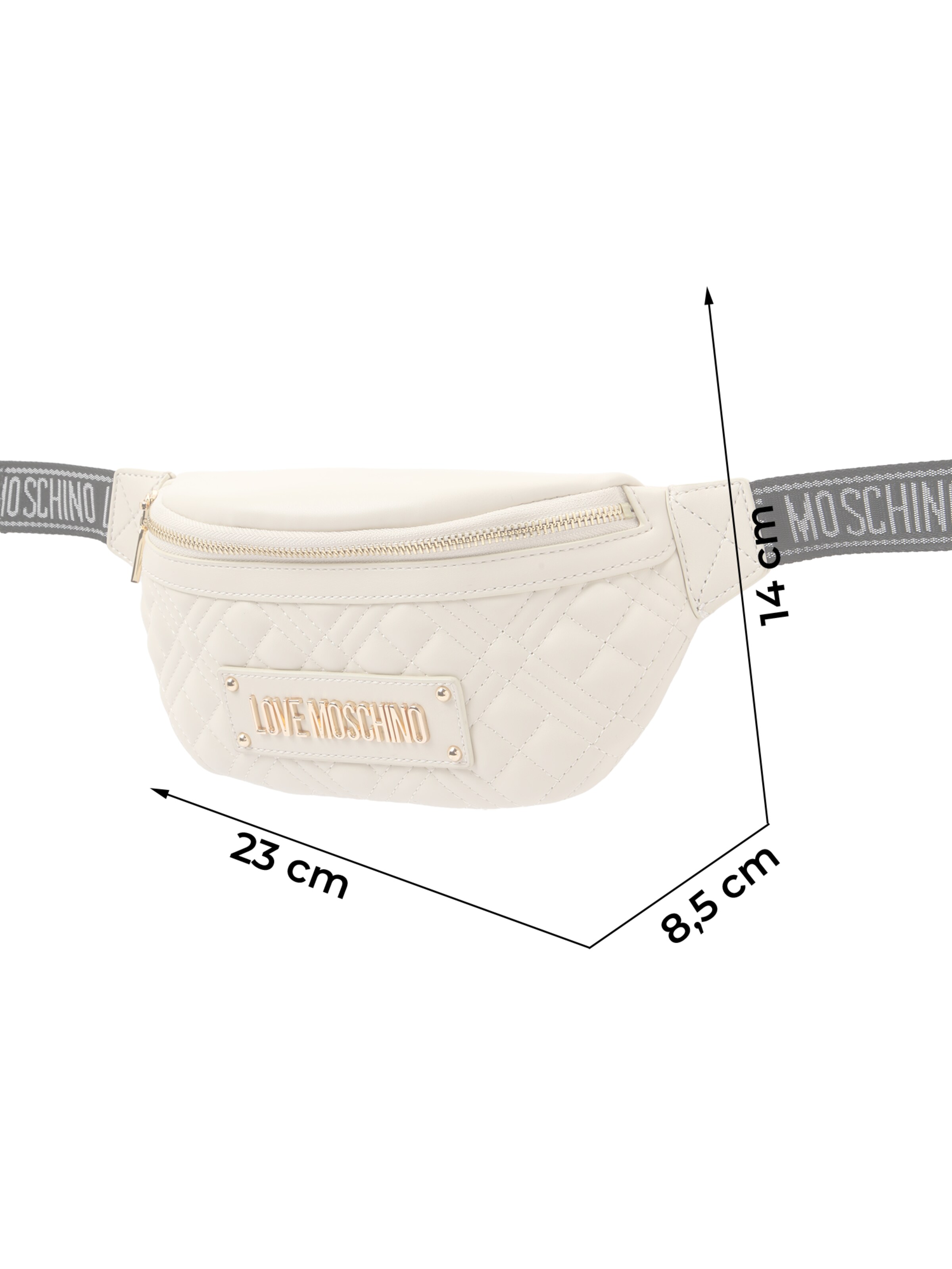 Sacs banane Love Moschino en blanc
