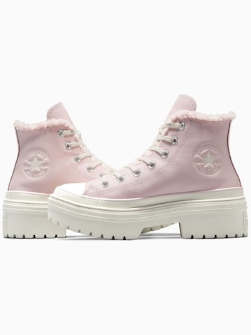 CONVERSE - Zapatillas deportivas altas 'Converse Chuck Taylor As Lugged Heel' en rosa