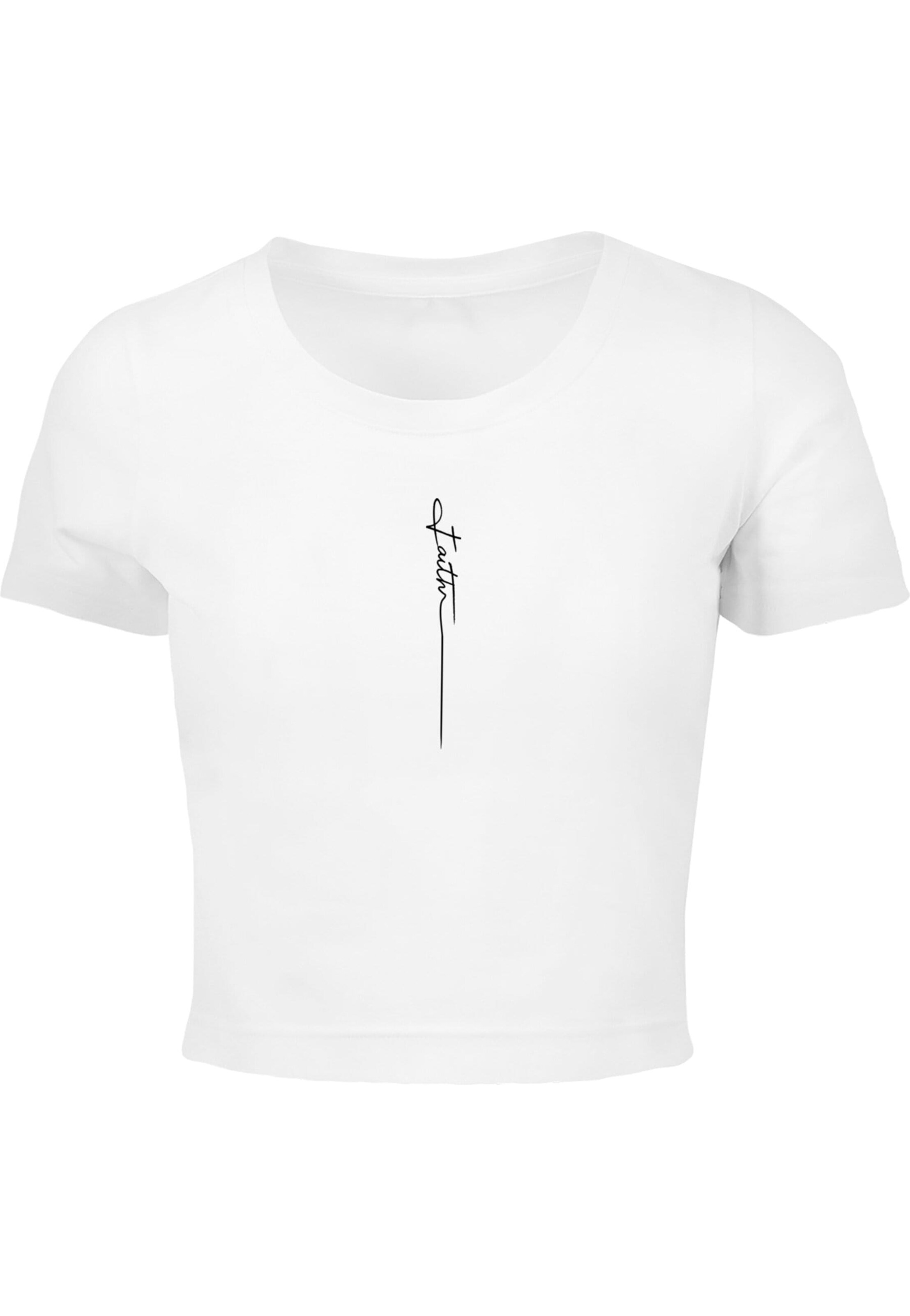 T-shirt 'Faith' Merchcode en blanc : devant