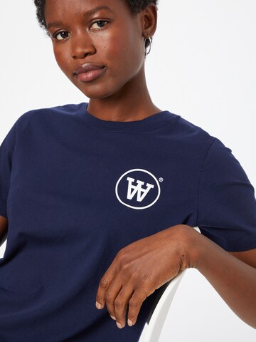 T-shirt 'Mia' WOOD WOOD en bleu