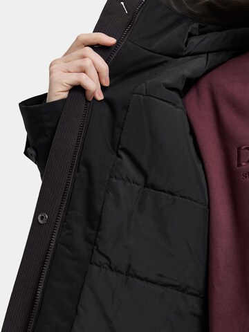 Didriksons Winterparka 'LUNA' in Schwarz