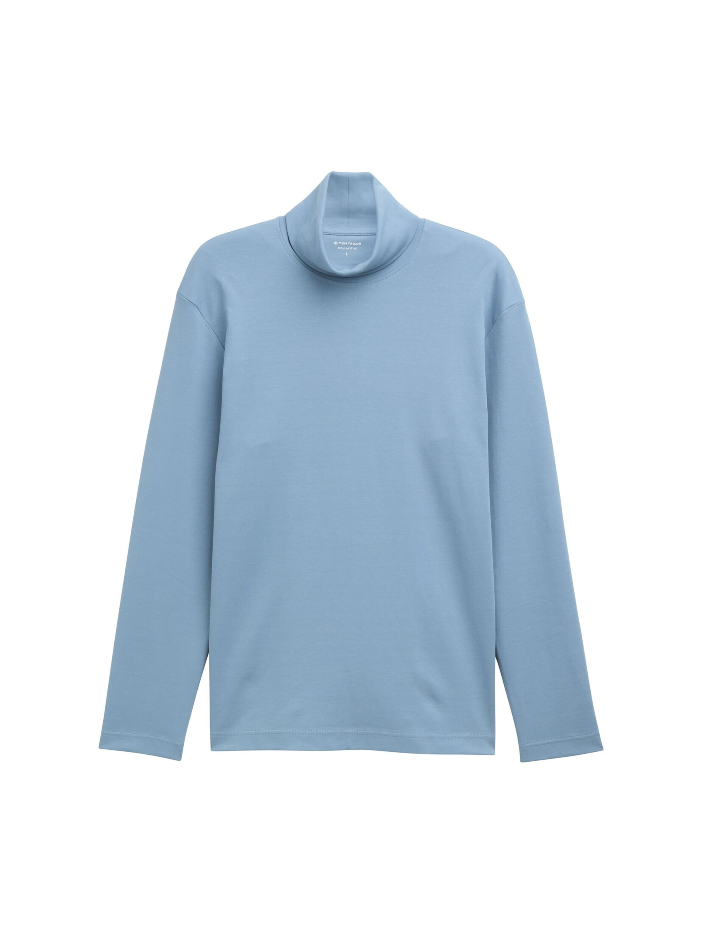 TOM TAILOR Shirt in Blue: front