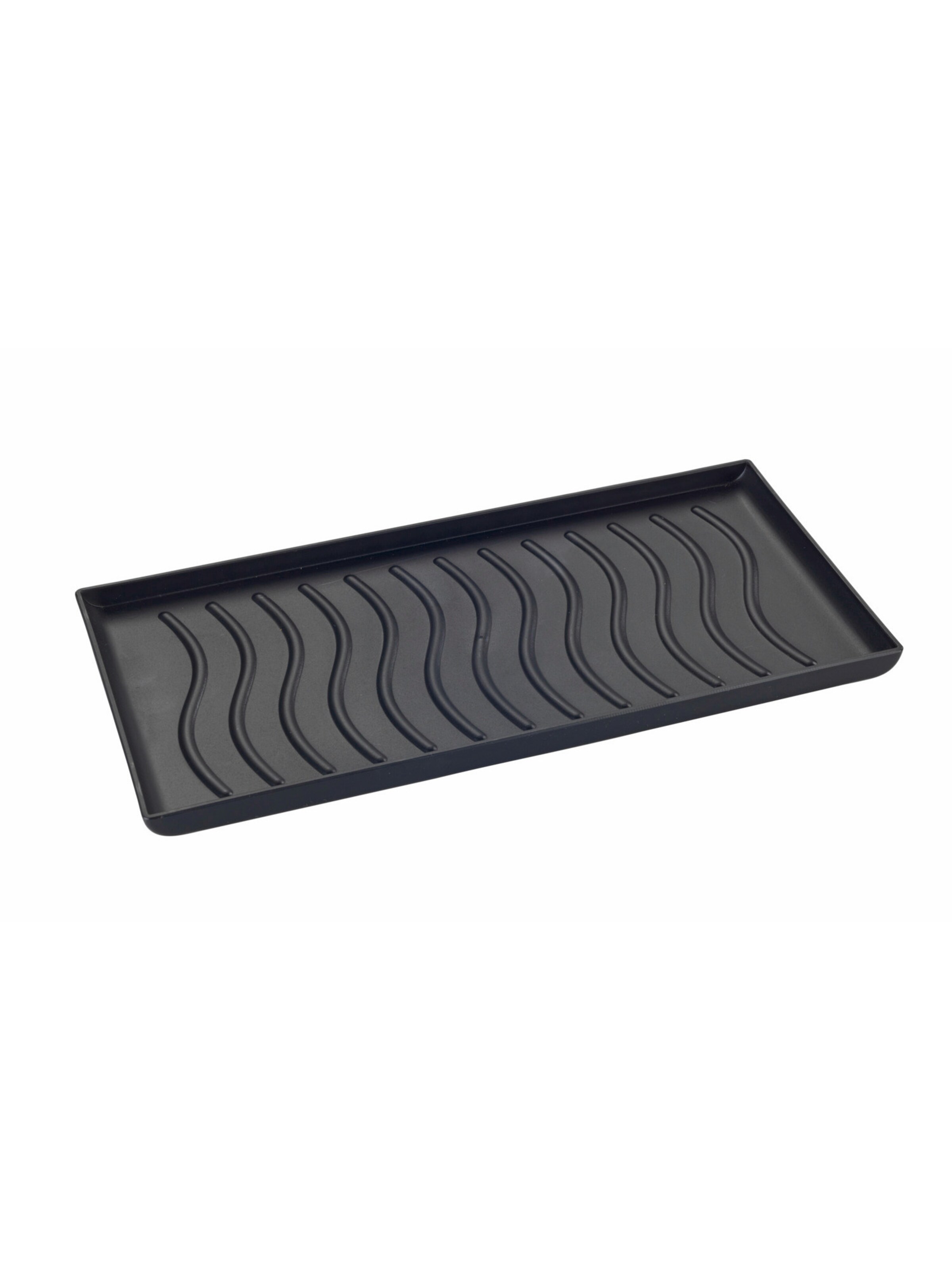 Wenko Shelf 'Wave' in Black