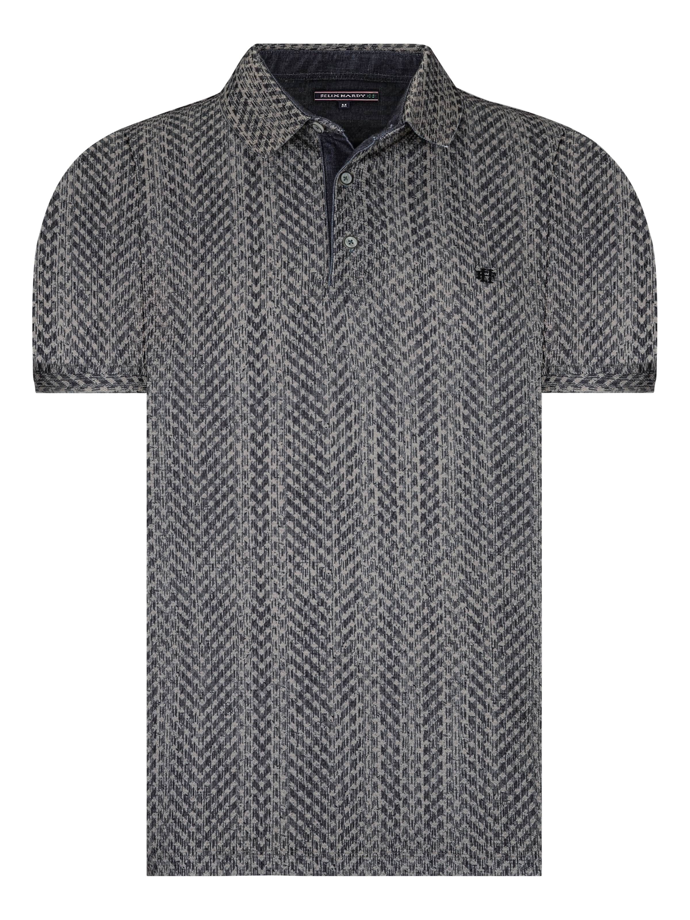 Felix Hardy Póló 'Felipe' - fekete: elől